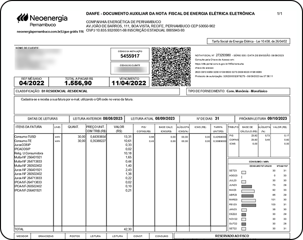 Reduzir conta de energia